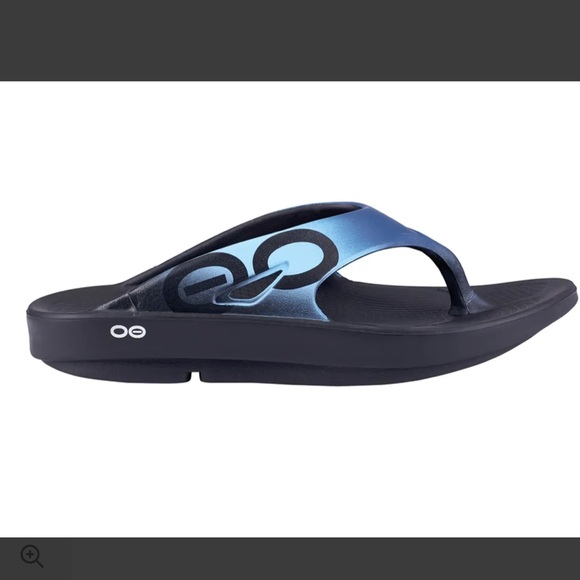 Unisex OOriginal Sport Thong Black/Azul Sandals size 7 - Picture 2 of 11